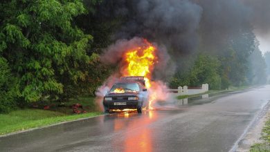 Biblical Meaning of Burning Car